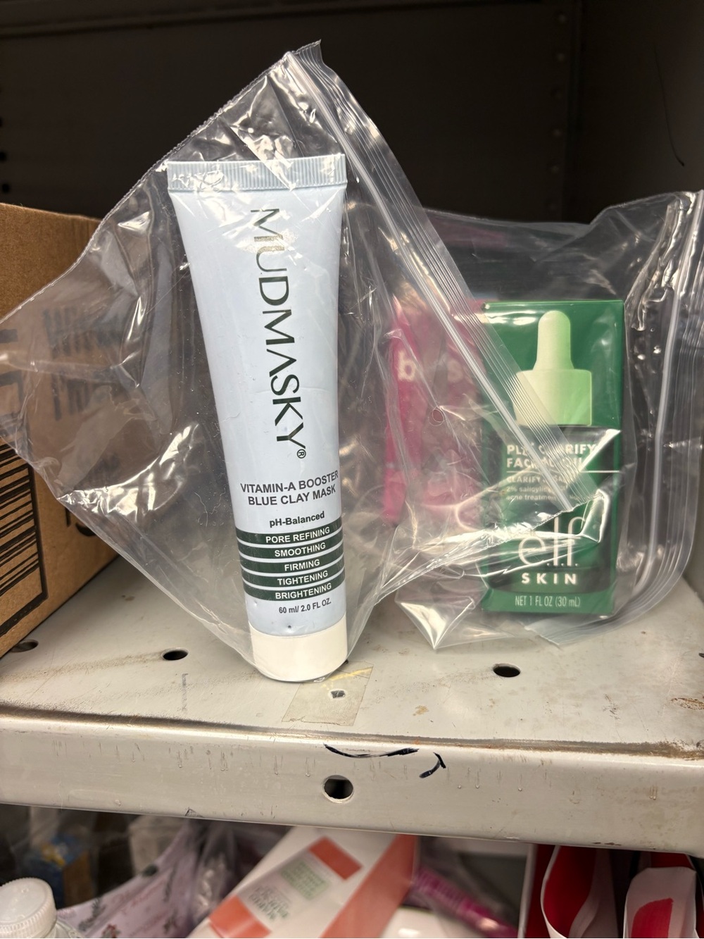 MUDMASKY Blue Clay Mask – Vitamin-Boosted Pore Refiner